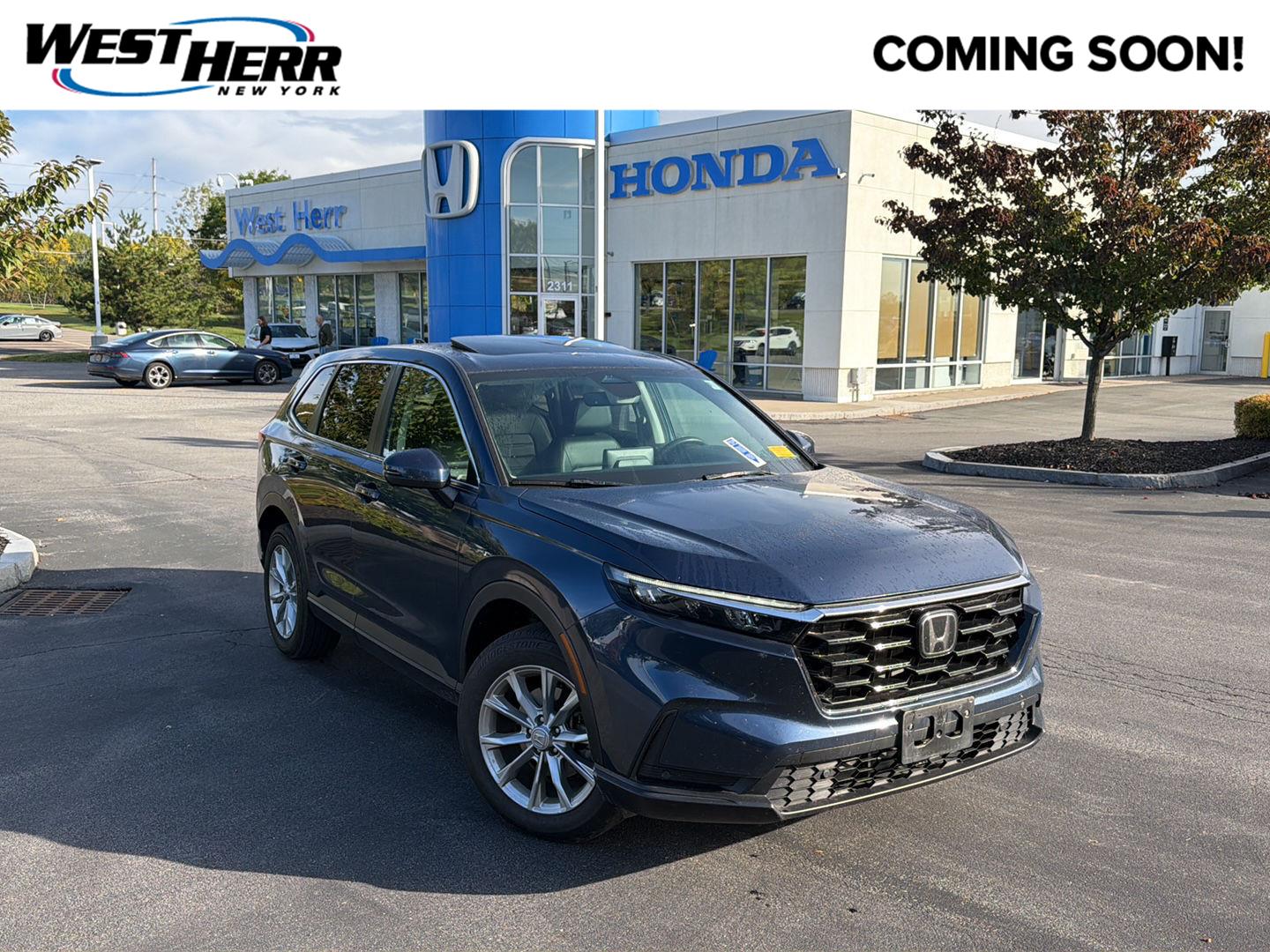 Canyon River Blue Metallic 2024 Honda CR-V SUV / Crossover All-Wheel Drive Continuously Variable Transmission