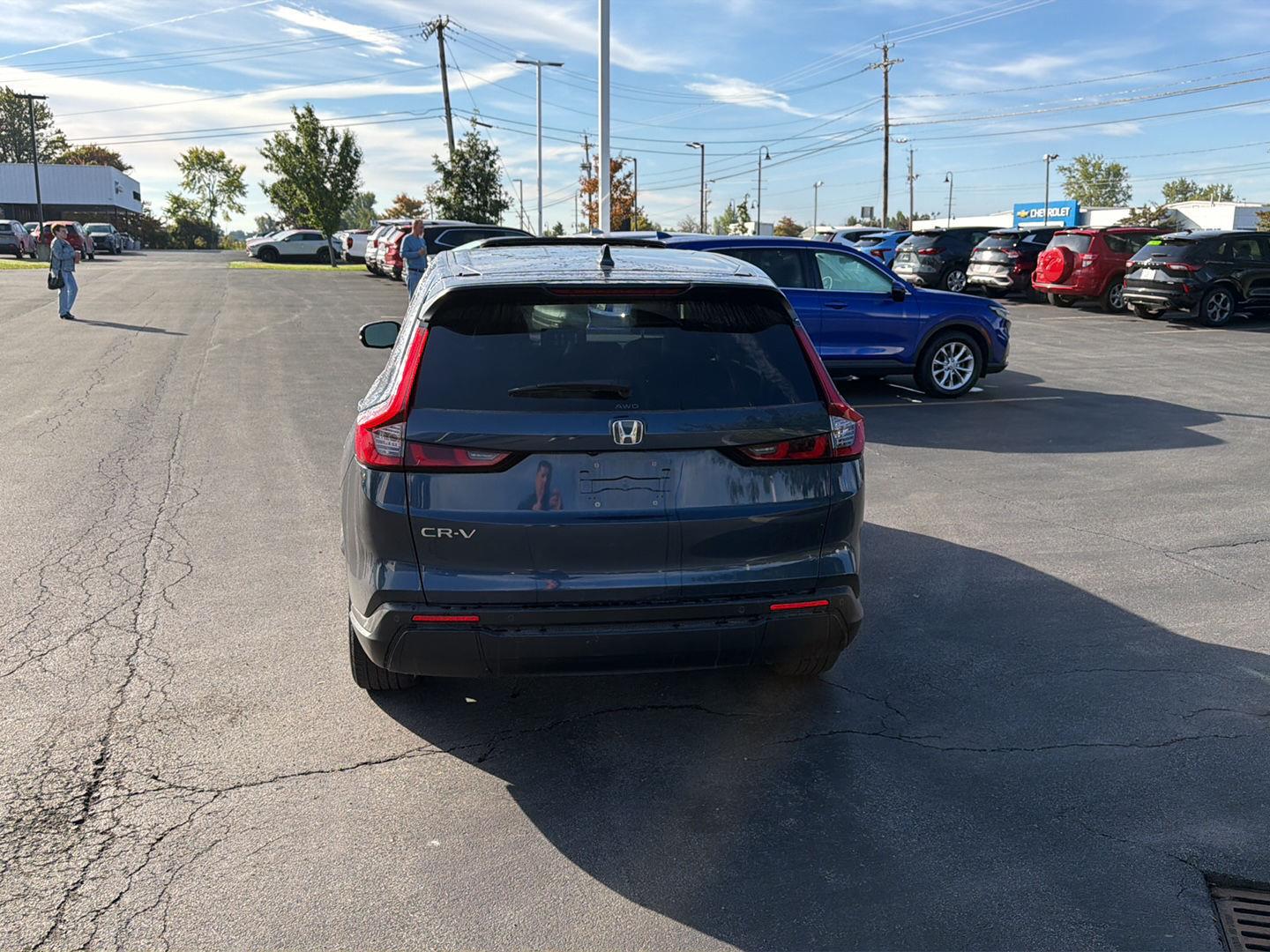 Used 2024 Canyon River Blue Metallic Honda EX-L image 6