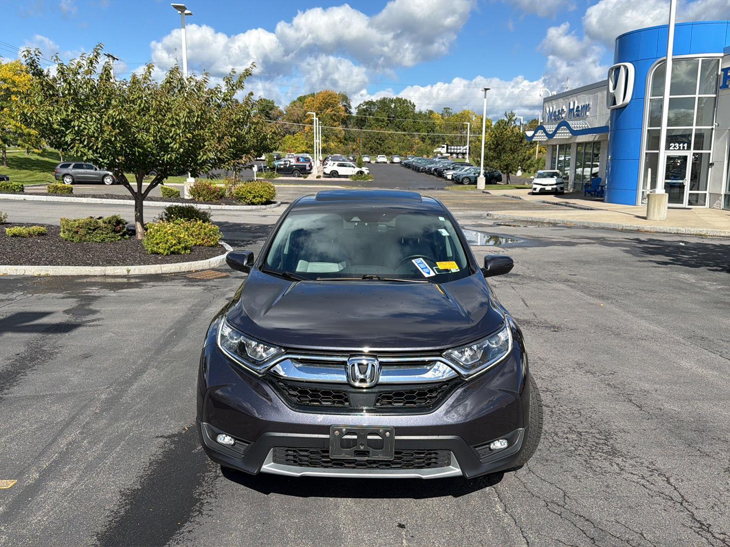 Used 2017 Gunmetal Metallic Honda EX-L image 2
