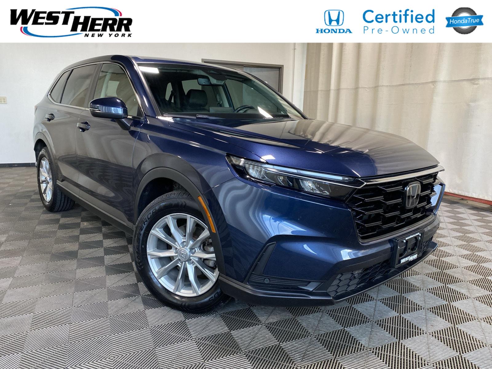 Canyon River Blue Metallic 2024 Honda CR-V SUV / Crossover All-Wheel Drive Continuously Variable Transmission