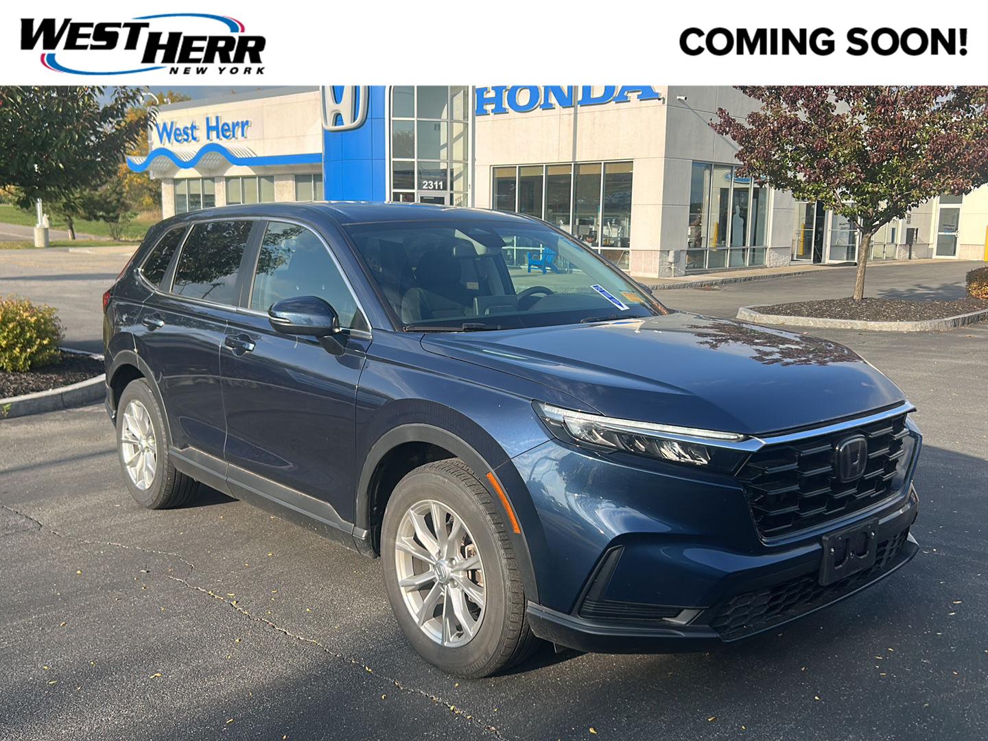 Canyon River Blue Metallic 2025 Honda CR-V SUV / Crossover All-Wheel Drive Continuously Variable Transmission