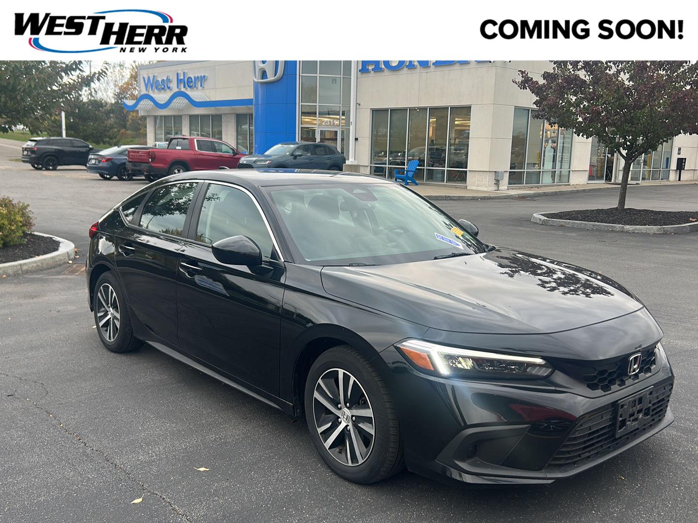 Crystal Black Pearl 2024 Honda Civic Hatchback Hatchback Front-Wheel Drive Continuously Variable Transmission
