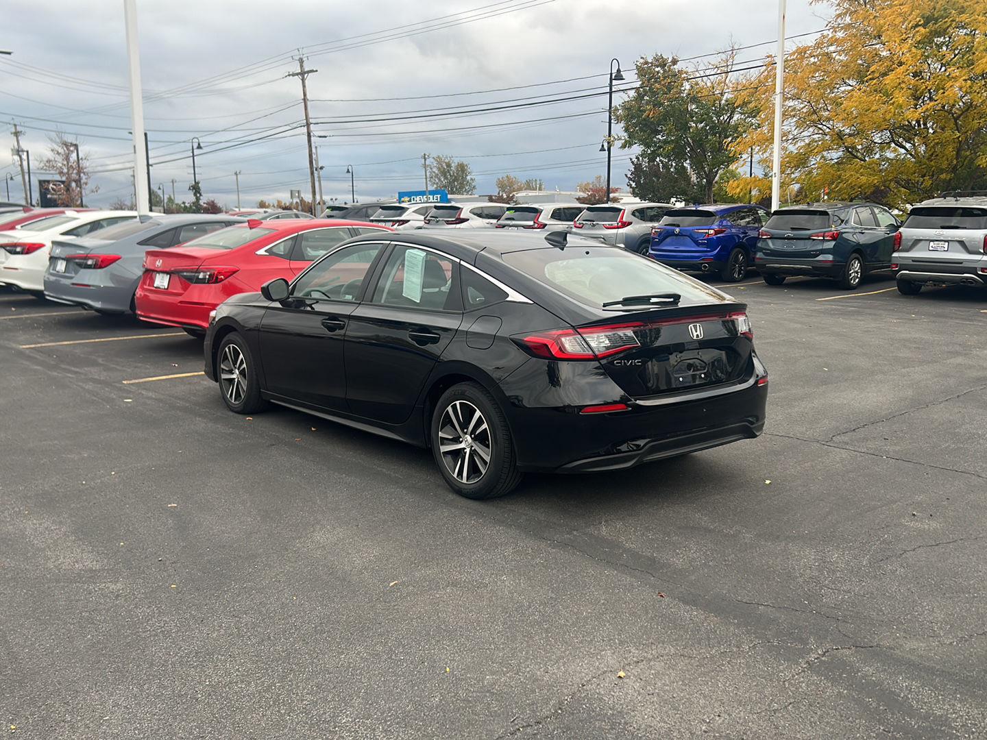 Used 2024 Crystal Black Pearl Honda LX image 6