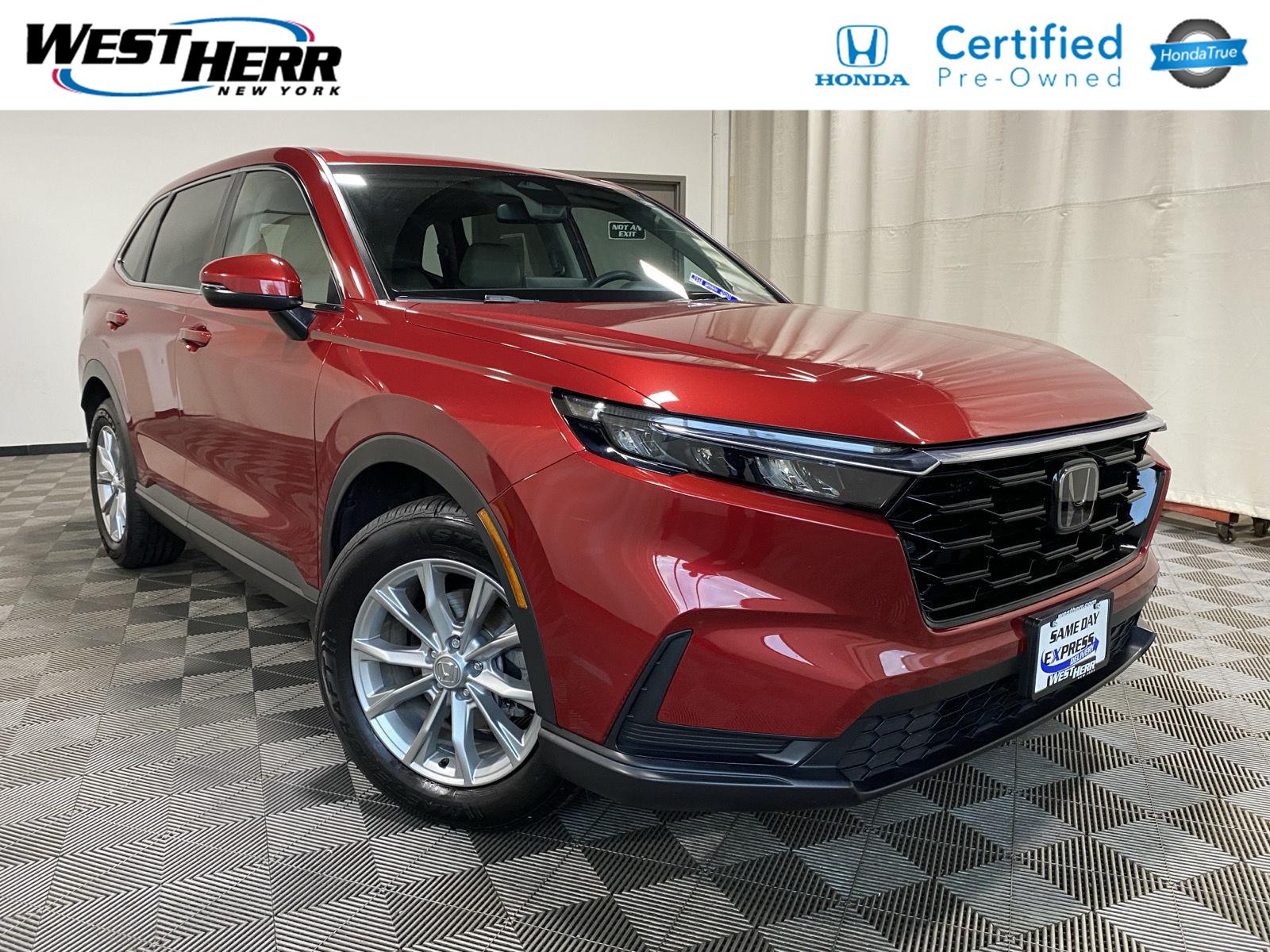 Radiant Red Metallic 2025 Honda CR-V SUV / Crossover All-Wheel Drive Continuously Variable Transmission