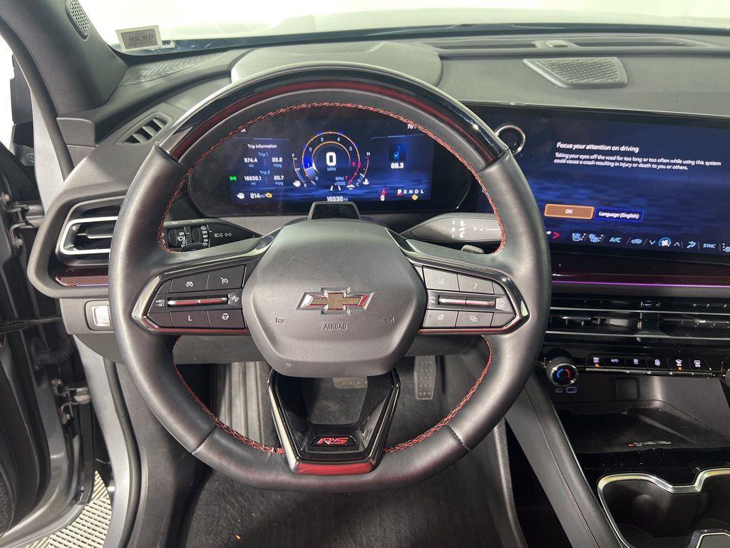 Used 2024 Sterling Gray Metallic Chevrolet RS image 7