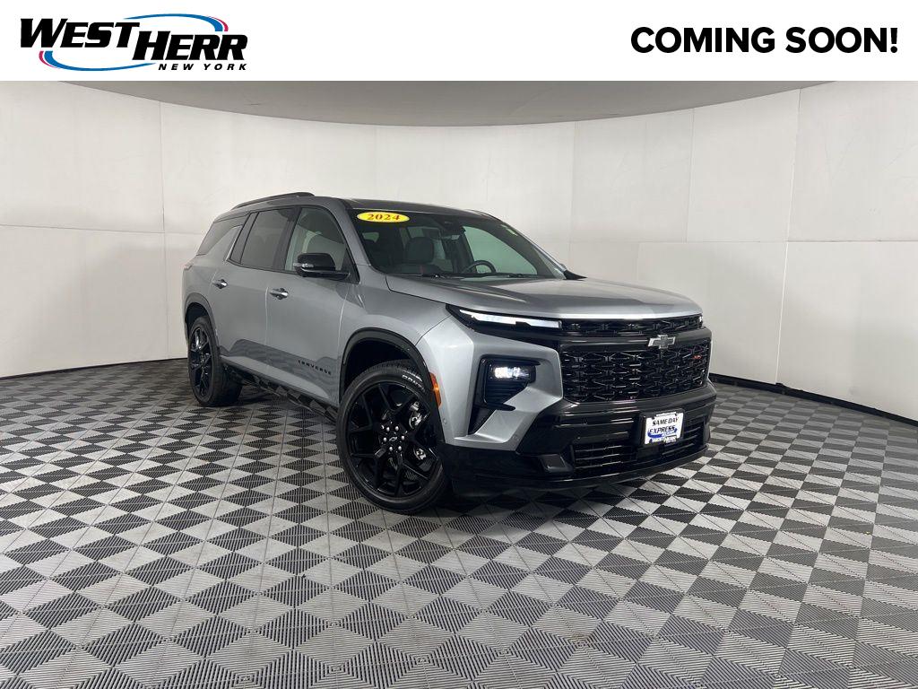 Sterling Gray Metallic 2024 Chevrolet Traverse RS FWD SUV / Crossover Front-Wheel Drive 8-Speed Automatic
