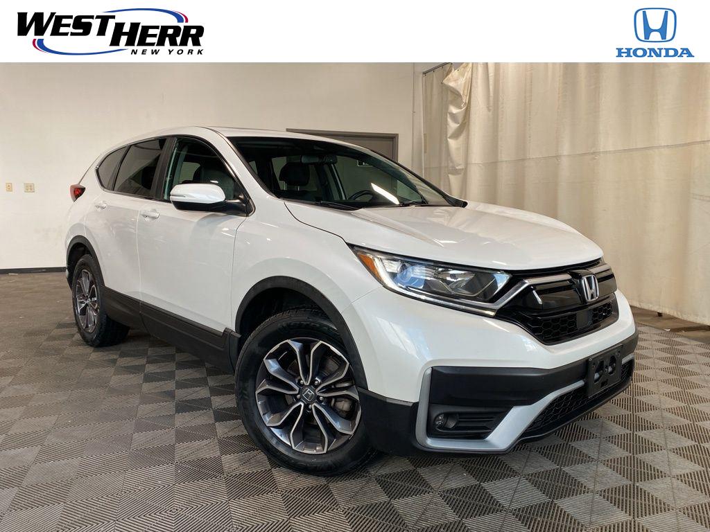 Platinum White Pearl 2020 Honda CR-V EX-L AWD SUV / Crossover All-Wheel Drive Continuously Variable Transmission