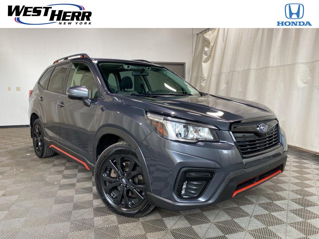 Gray Metallic 2020 Subaru Forester 2.5i Sport AWD SUV / Crossover All-Wheel Drive Continuously Variable Transmission