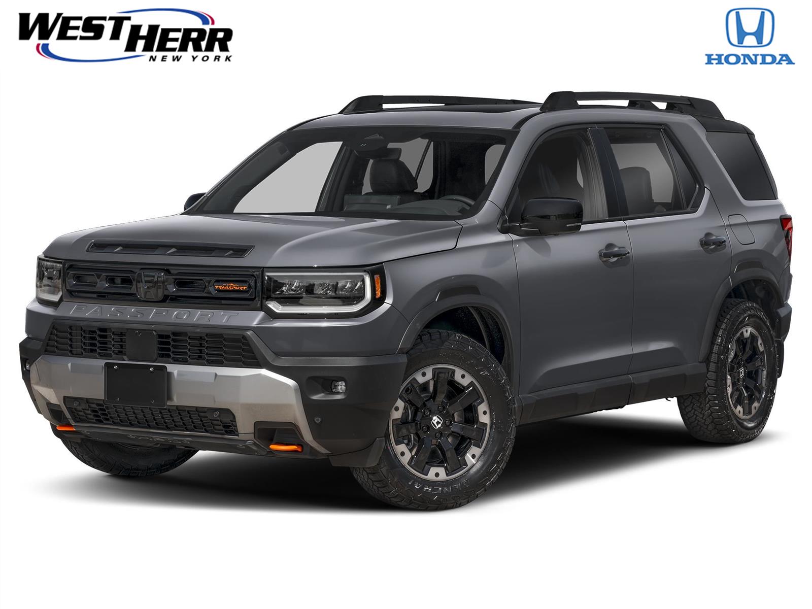 Gray (Modern Steel Metallic) 2026 Honda Passport SUV / Crossover All-Wheel Drive Automatic