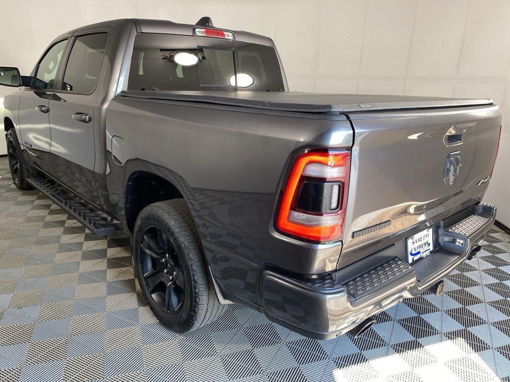 Used 2022 Granite Crystal Metallic Clear Ram Big Horn/Lone Star image 12