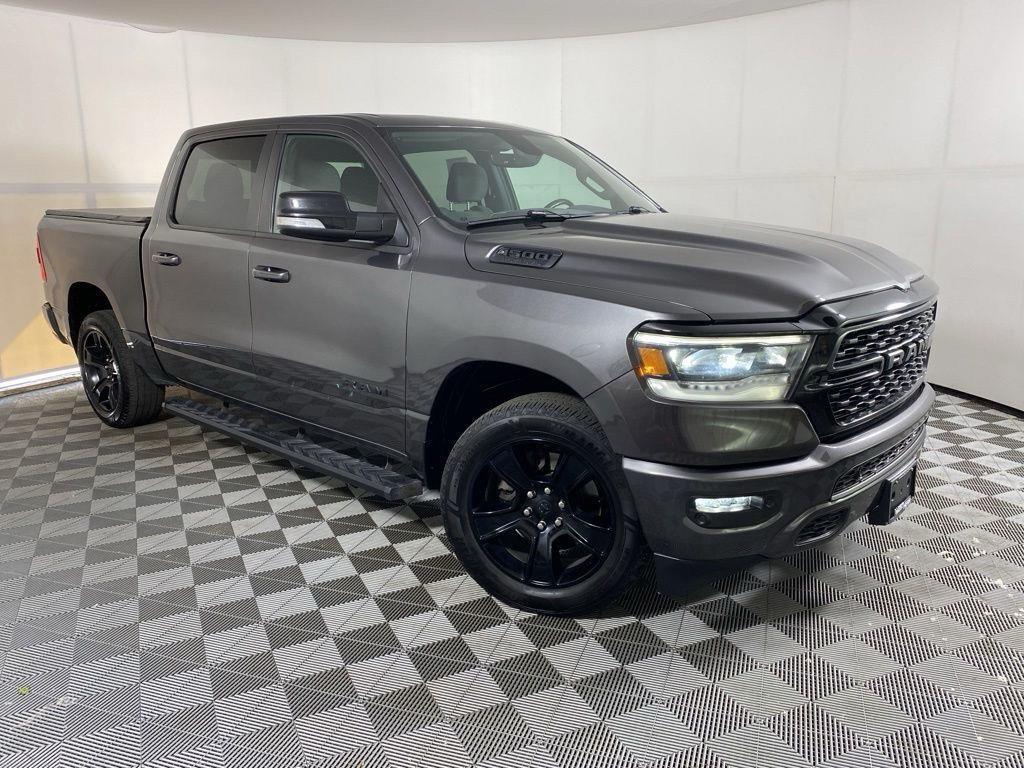 Used 2022 Granite Crystal Metallic Clear Ram Big Horn/Lone Star image 25
