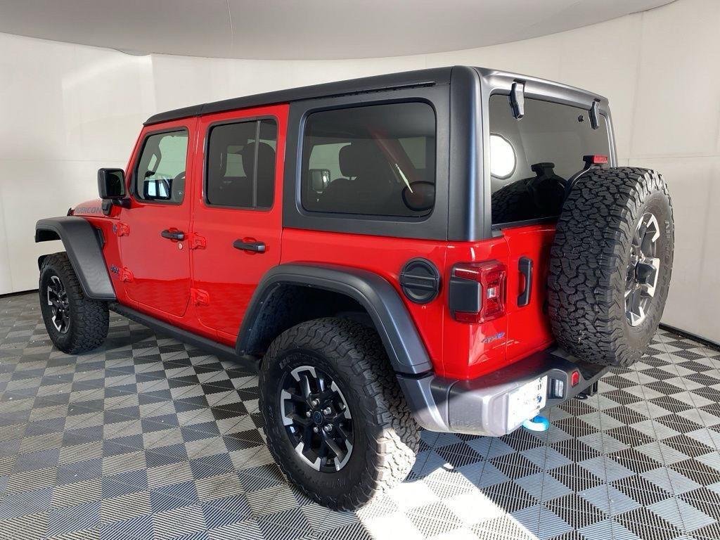 Used 2025 Firecracker Red Clearcoat Jeep Rubicon 4xe image 12