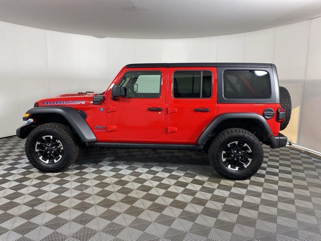 Used 2025 Firecracker Red Clearcoat Jeep Rubicon 4xe image 10
