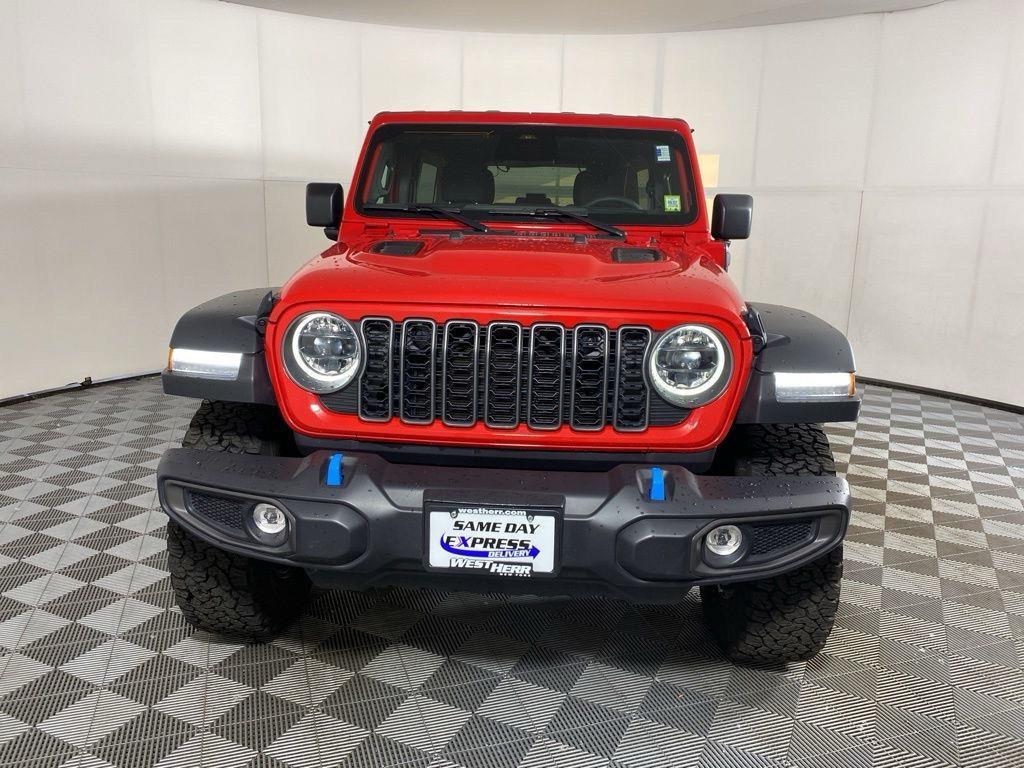 Used 2025 Firecracker Red Clearcoat Jeep Rubicon 4xe image 13