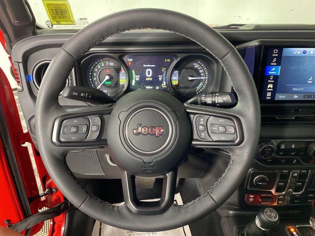 Used 2025 Firecracker Red Clearcoat Jeep Rubicon 4xe image 18
