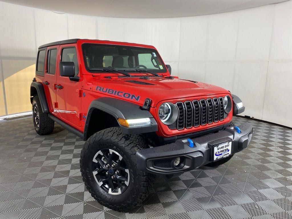 Used 2025 Firecracker Red Clearcoat Jeep Rubicon 4xe image 16