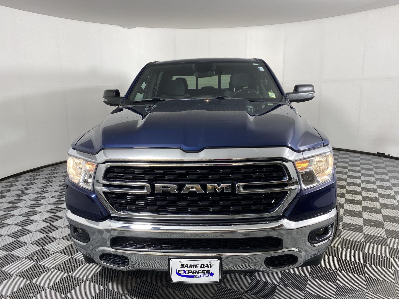 Used 2023 Patriot Blue Pearlcoat Ram Big Horn image 2