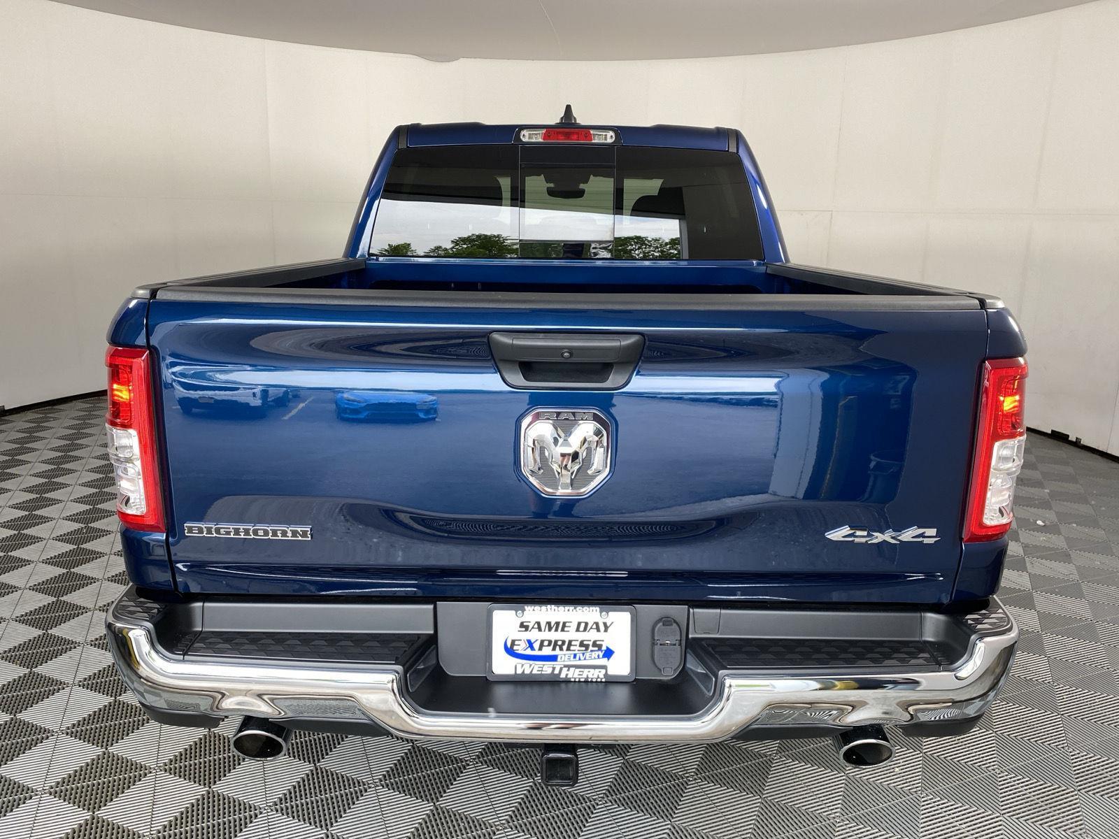 Used 2023 Patriot Blue Pearlcoat Ram Big Horn image 6