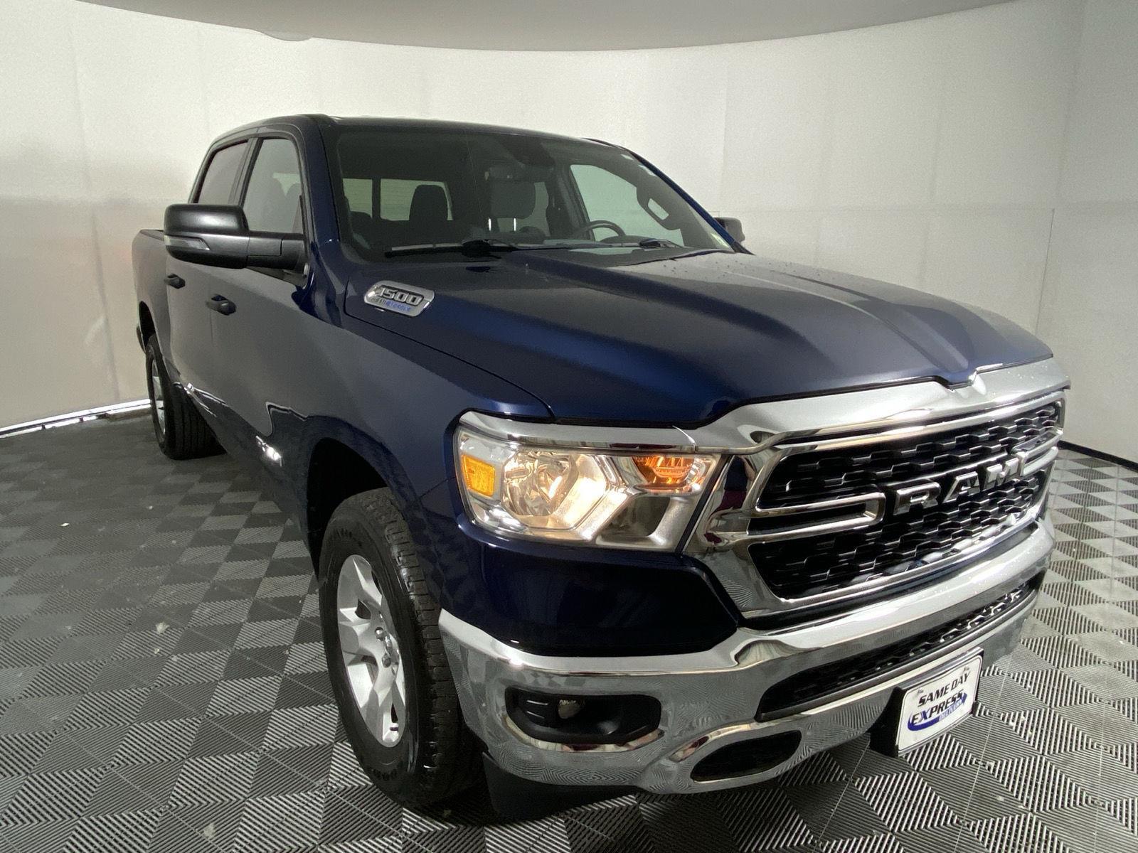 Used 2023 Patriot Blue Pearlcoat Ram Big Horn image 9