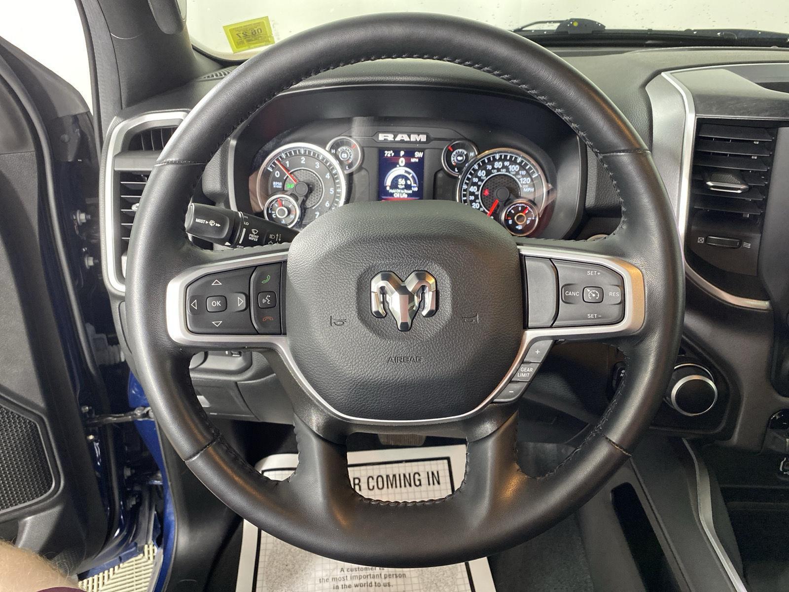 Used 2023 Patriot Blue Pearlcoat Ram Big Horn image 12