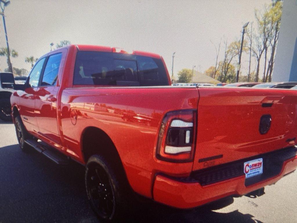 Used 2024 Flame Red Clearcoat Ram Big Horn image 3