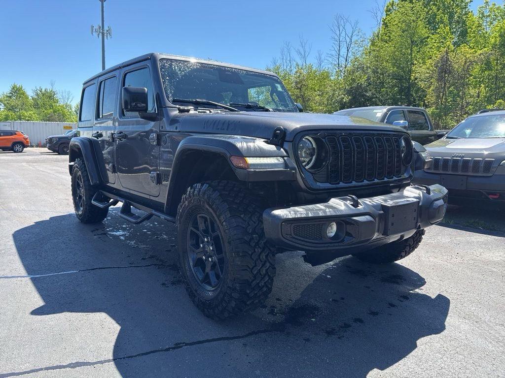 Certified Used 2025 Granite Crystal Metallic Clearcoat Jeep Willys image 2