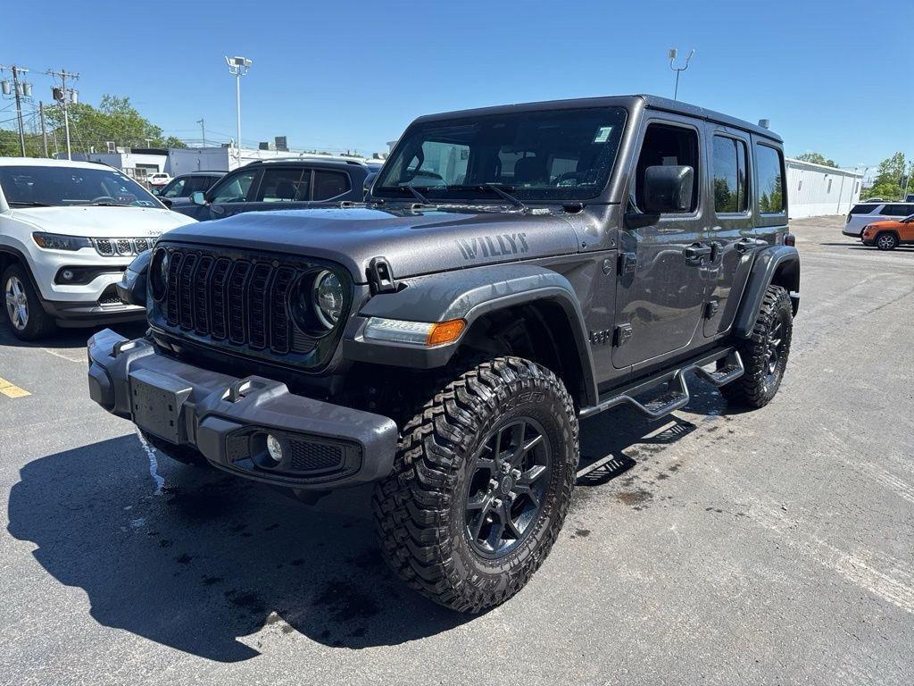 Certified Used 2025 Granite Crystal Metallic Clearcoat Jeep Willys image 8