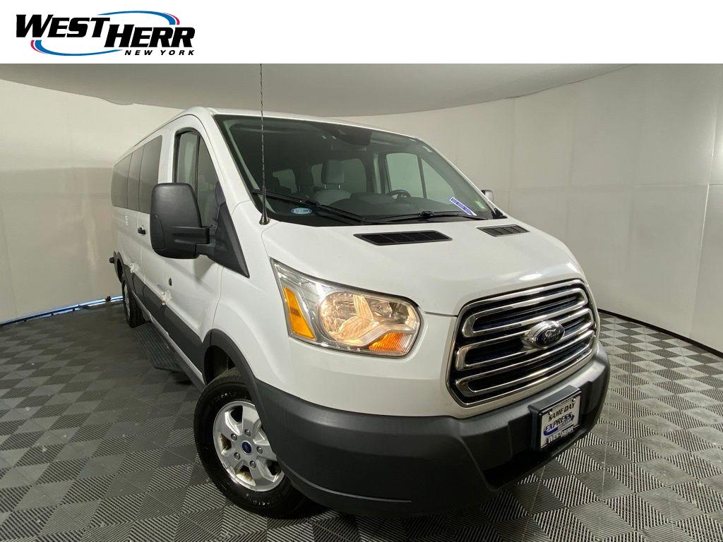 2017 Ford Transit Passenger 350 XLT Low Roof LWB RWD with 60/40 Passenger-Side Doors