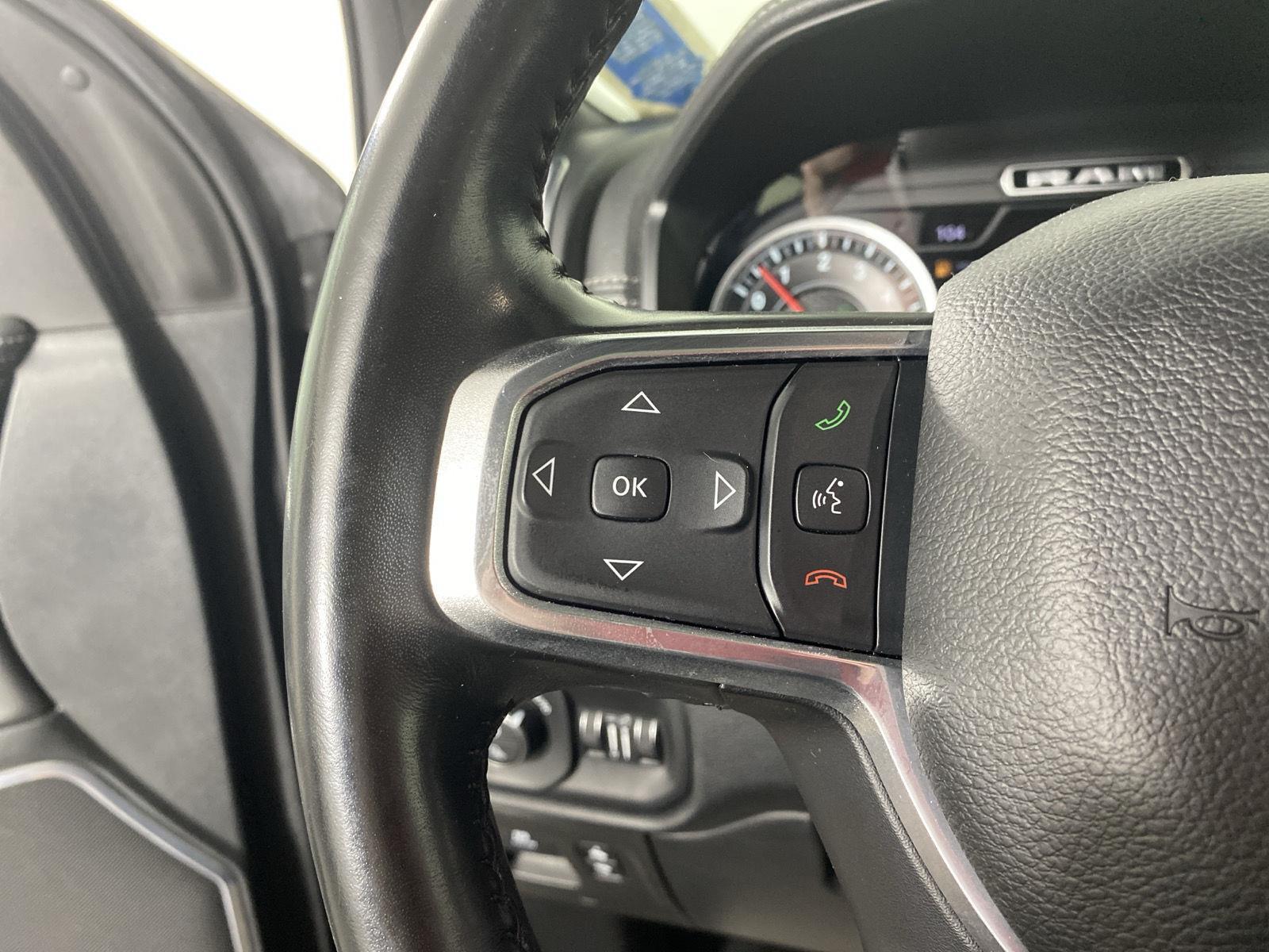 Used 2021 Diamond Black Crystal Pearlcoat Ram Laramie image 14