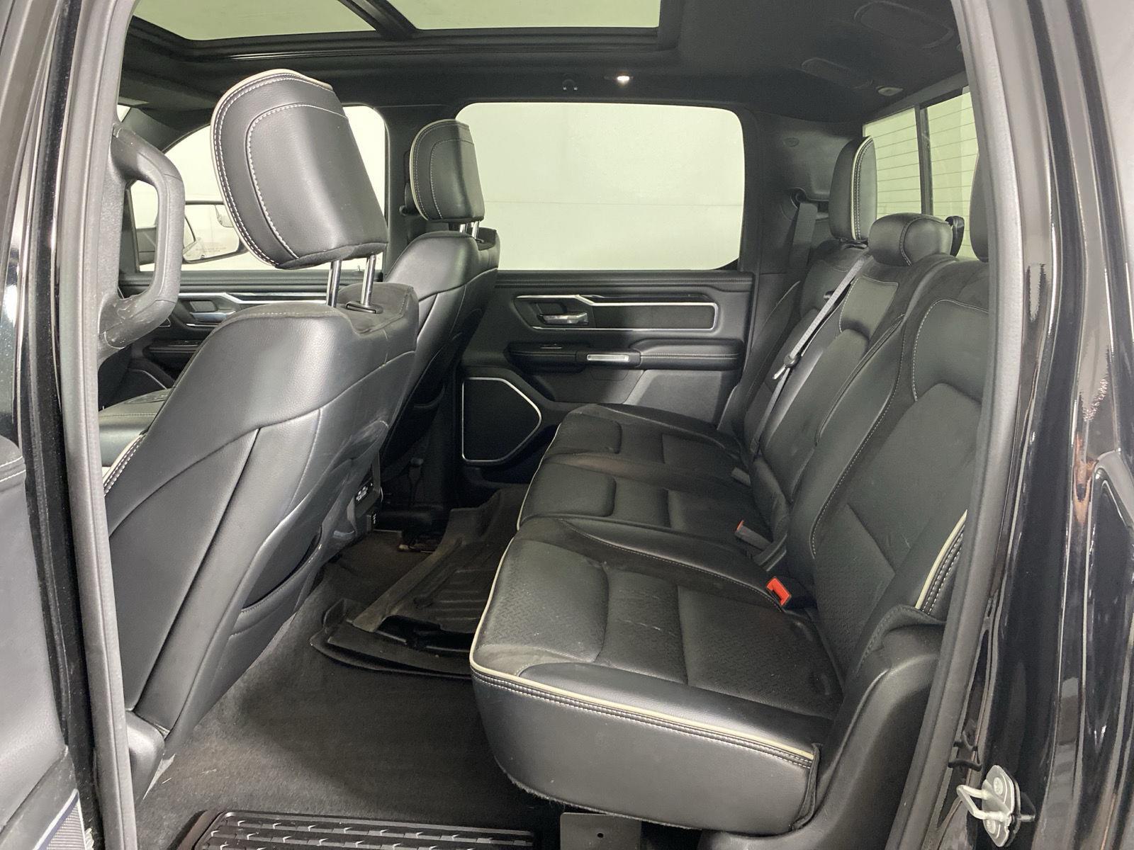 Used 2021 Diamond Black Crystal Pearlcoat Ram Laramie image 24