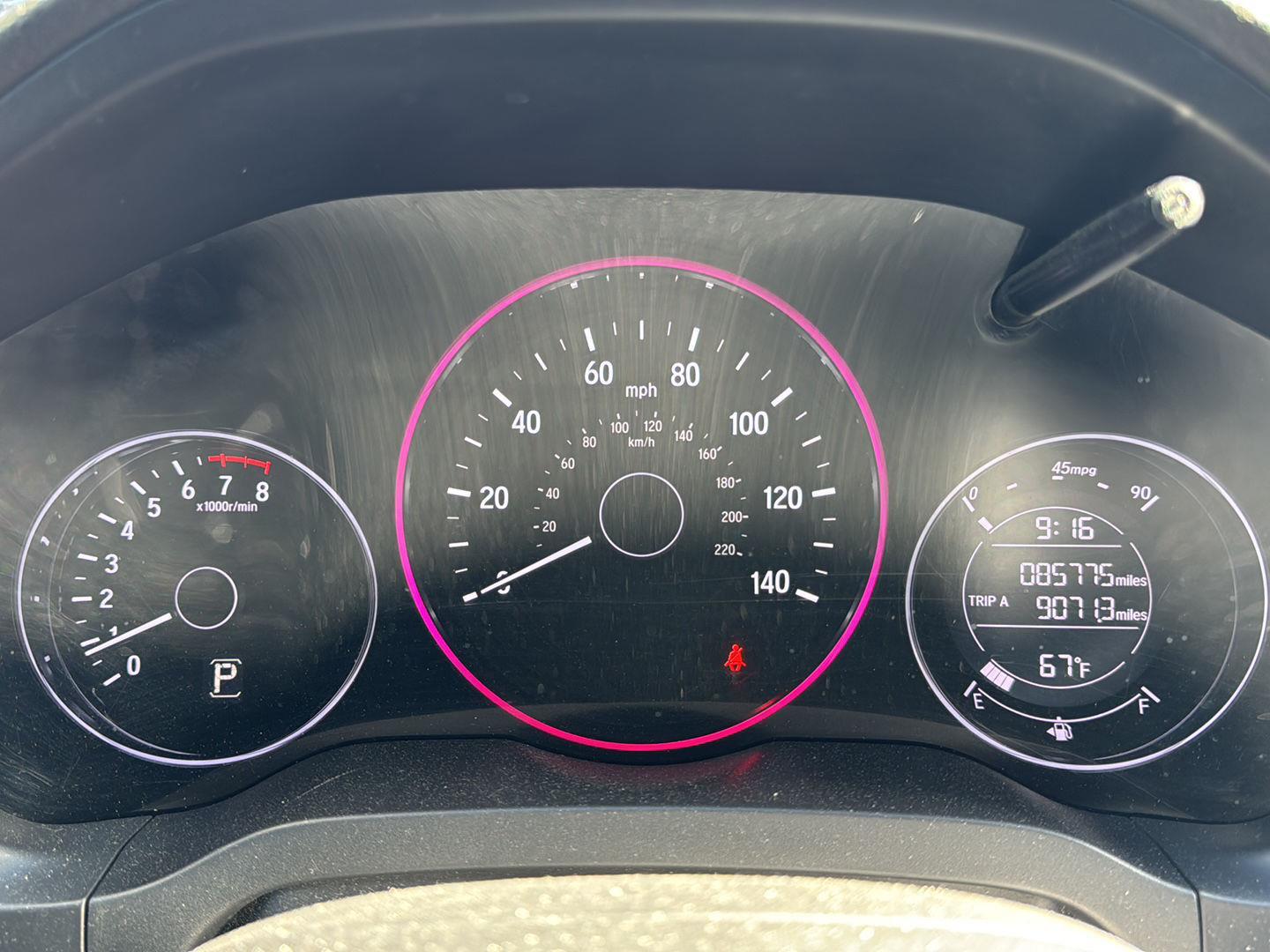 Used 2019 Crystal Black Pearl Honda LX image 8