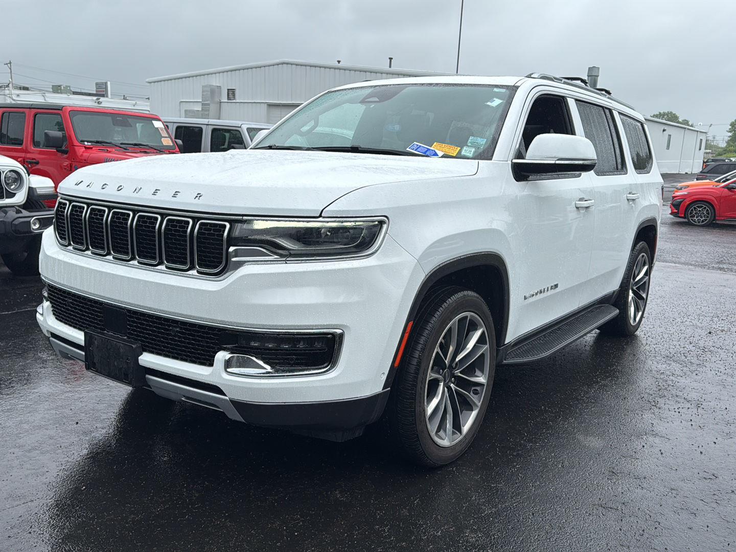 Used 2022 Bright White Clearcoat Jeep Series II image 9