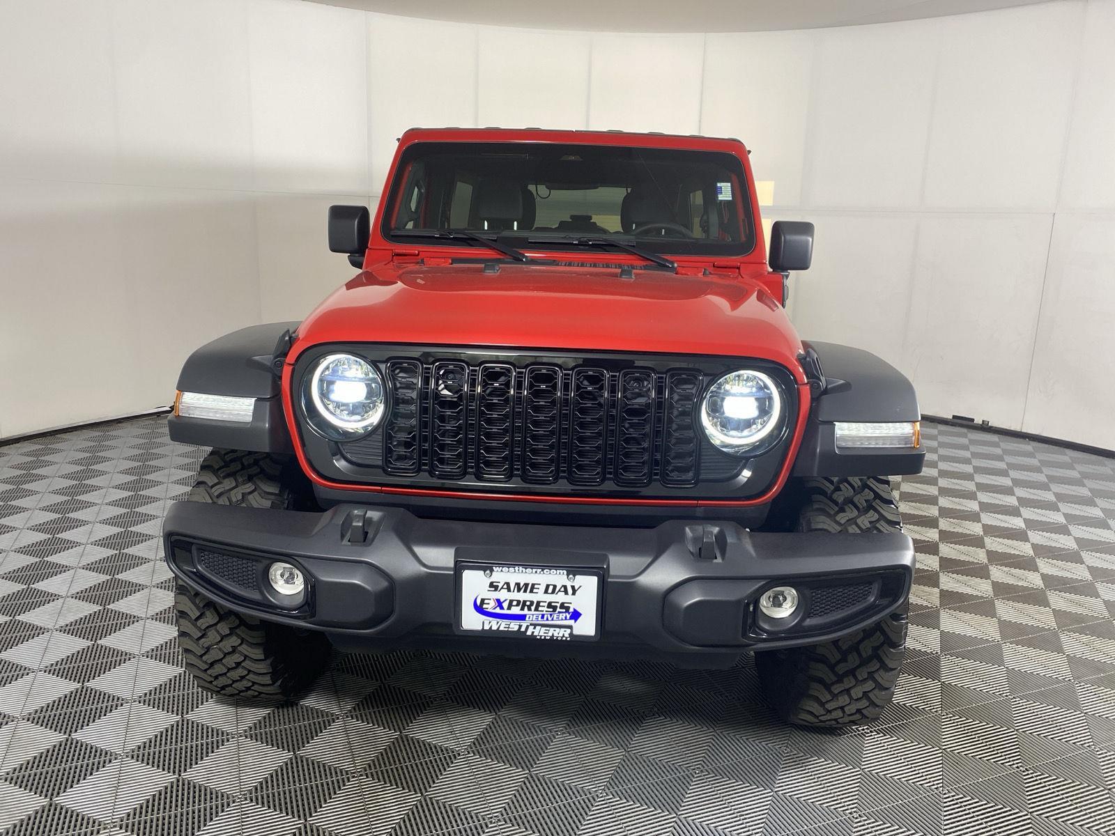 Certified Used 2025 Firecracker Red Clearcoat Jeep Willys image 5