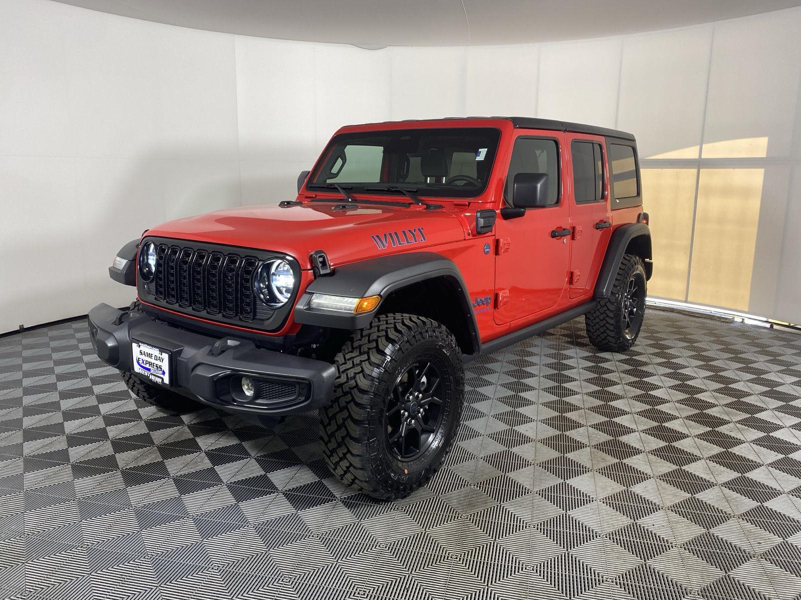 Certified Used 2025 Firecracker Red Clearcoat Jeep Willys image 8