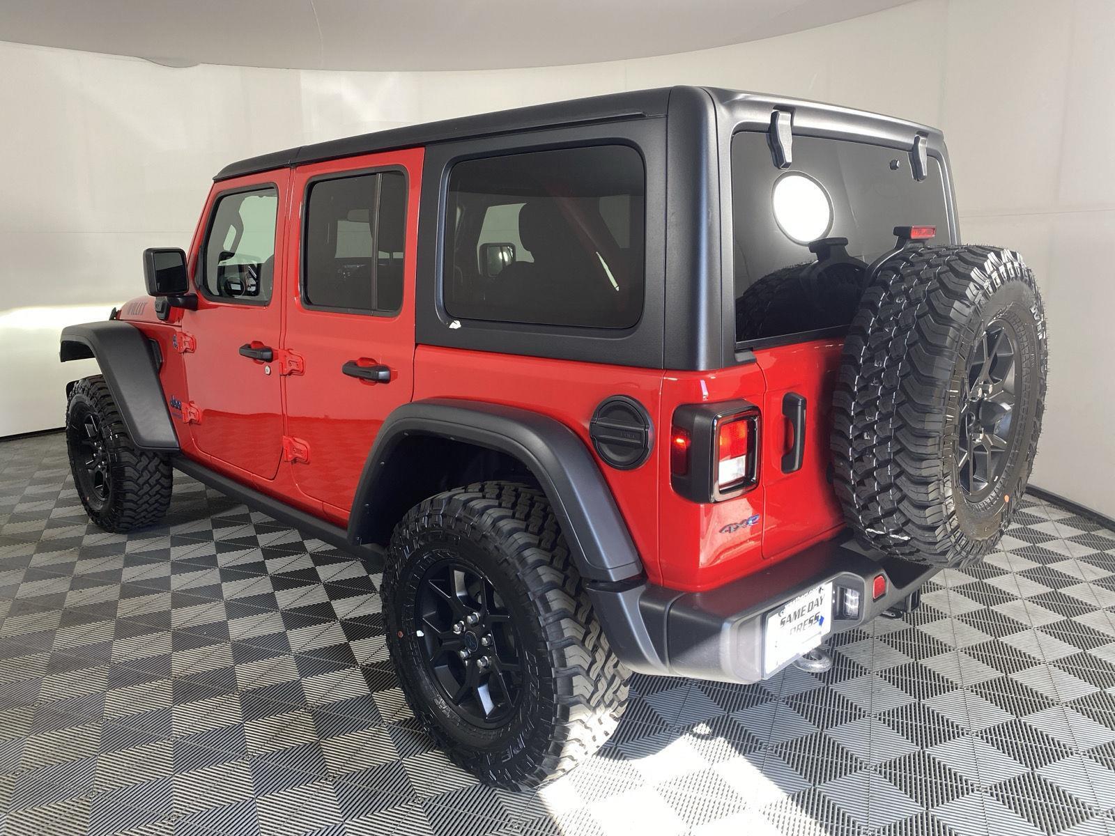 Certified Used 2025 Firecracker Red Clearcoat Jeep Willys image 12