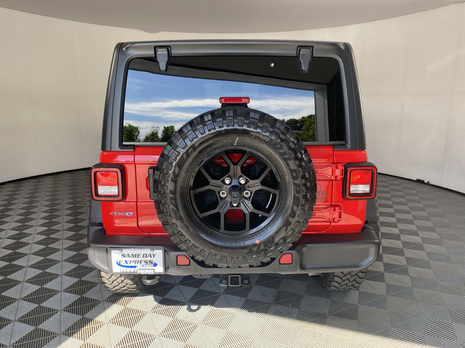 Certified Used 2025 Firecracker Red Clearcoat Jeep Willys image 13