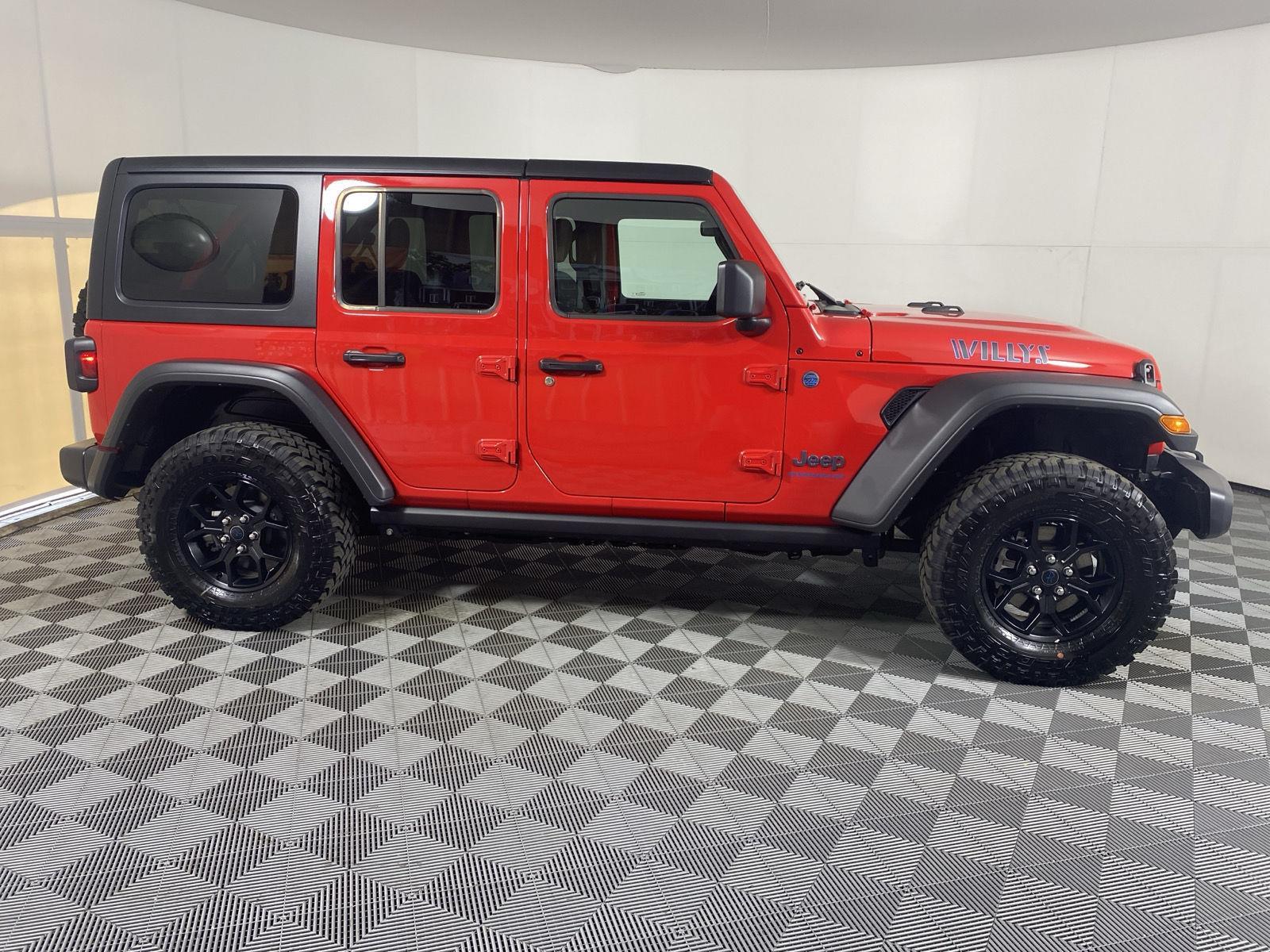 Certified Used 2025 Firecracker Red Clearcoat Jeep Willys image 3