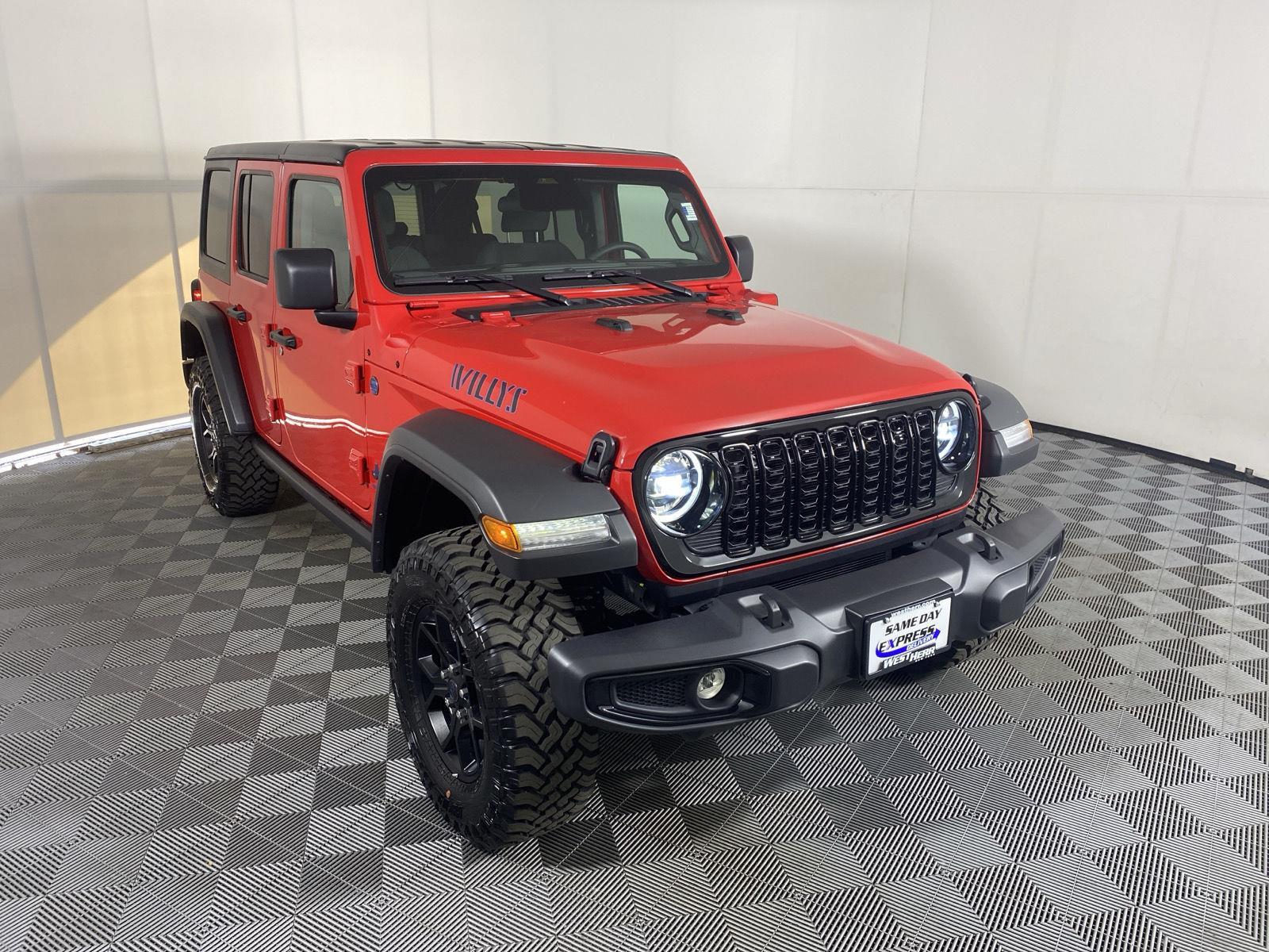 Certified Used 2025 Firecracker Red Clearcoat Jeep Willys image 15