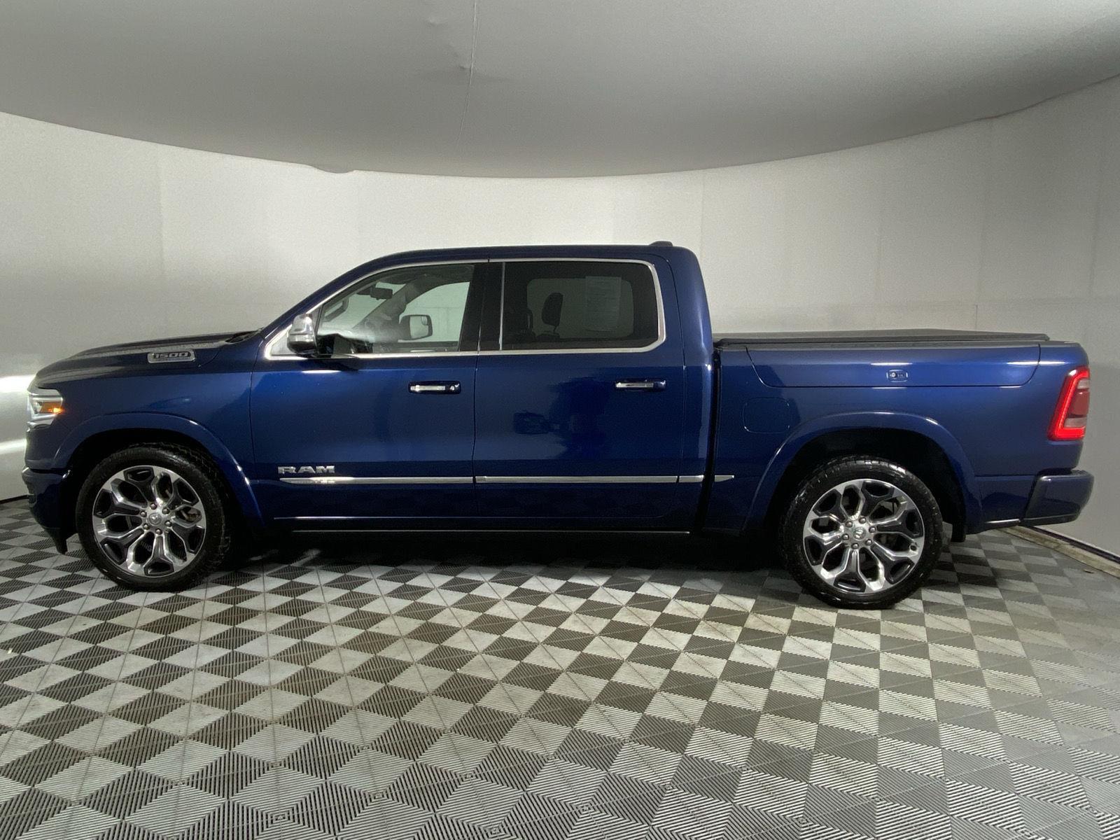 Used 2022 Patriot Blue Pearlcoat Ram Limited image 15