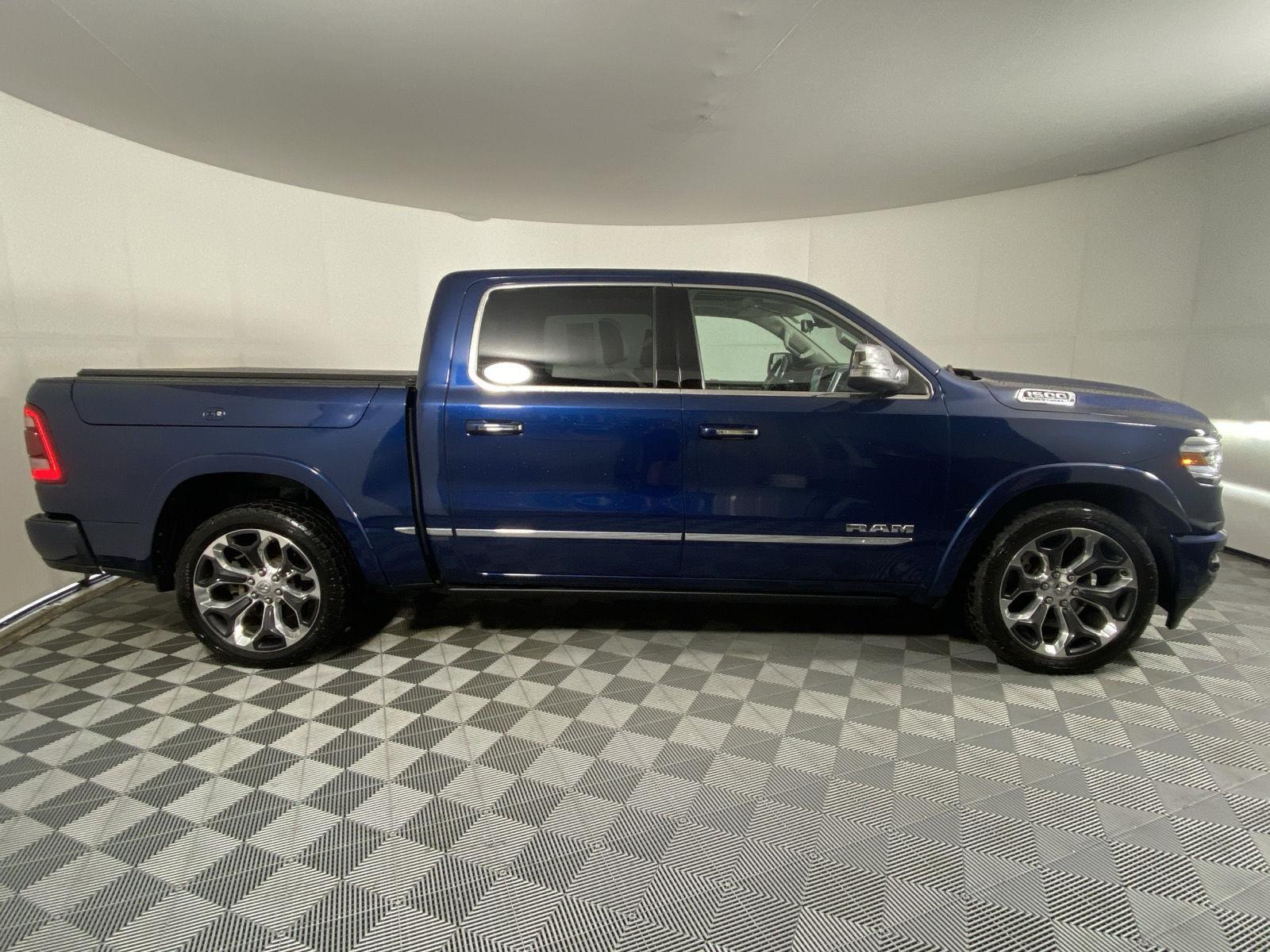 Used 2022 Patriot Blue Pearlcoat Ram Limited image 4
