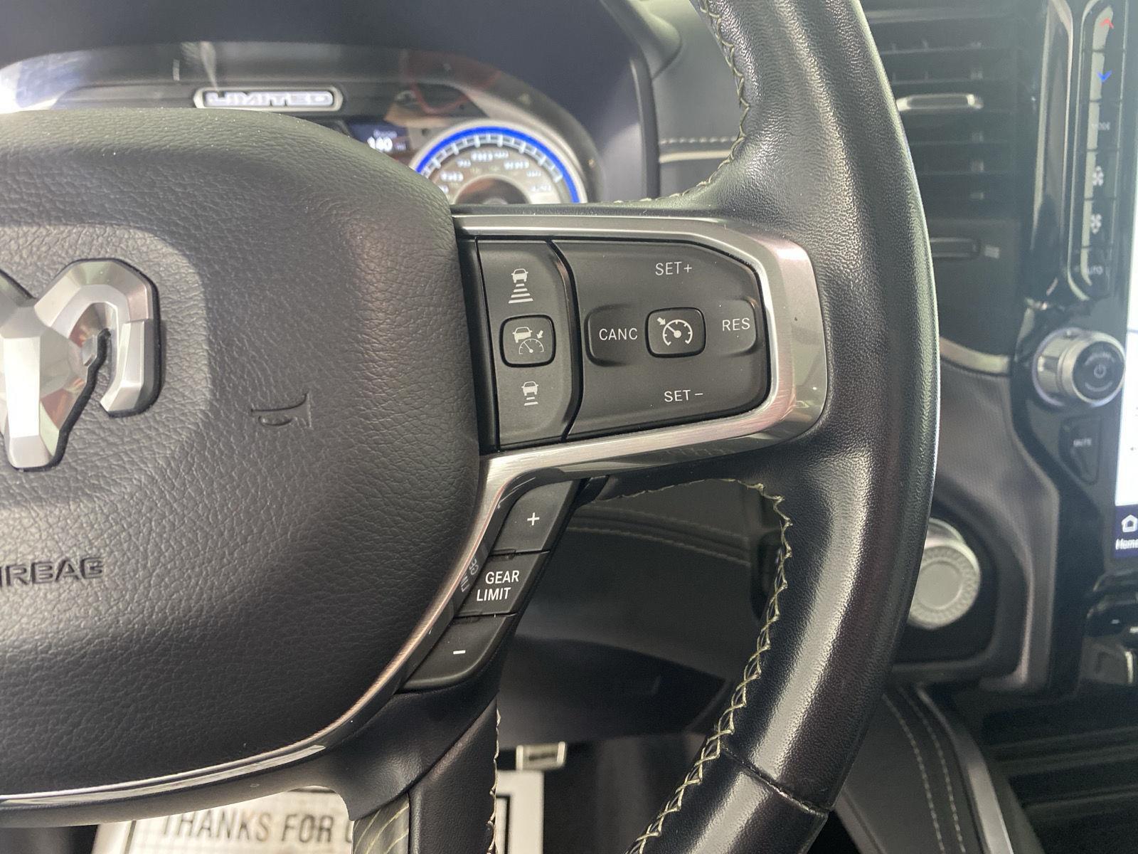Used 2022 Patriot Blue Pearlcoat Ram Limited image 23