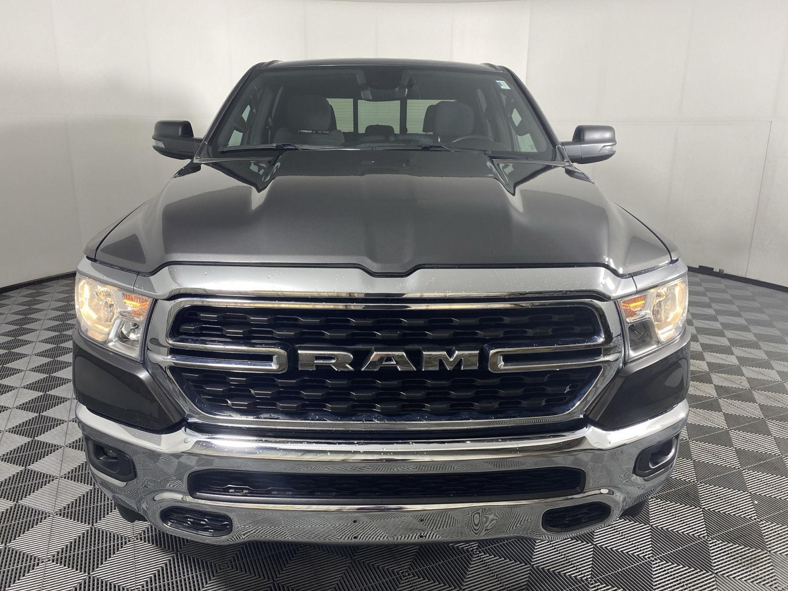 Used 2023 Granite Crystal Metallic Clearcoat Ram Big Horn image 8