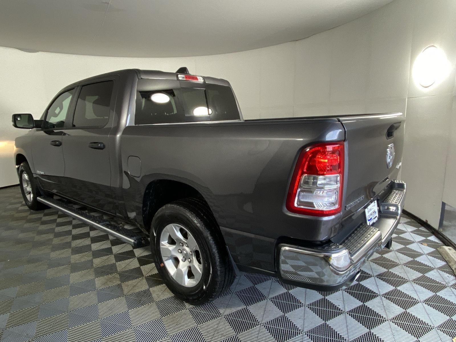 Used 2023 Granite Crystal Metallic Clearcoat Ram Big Horn image 15