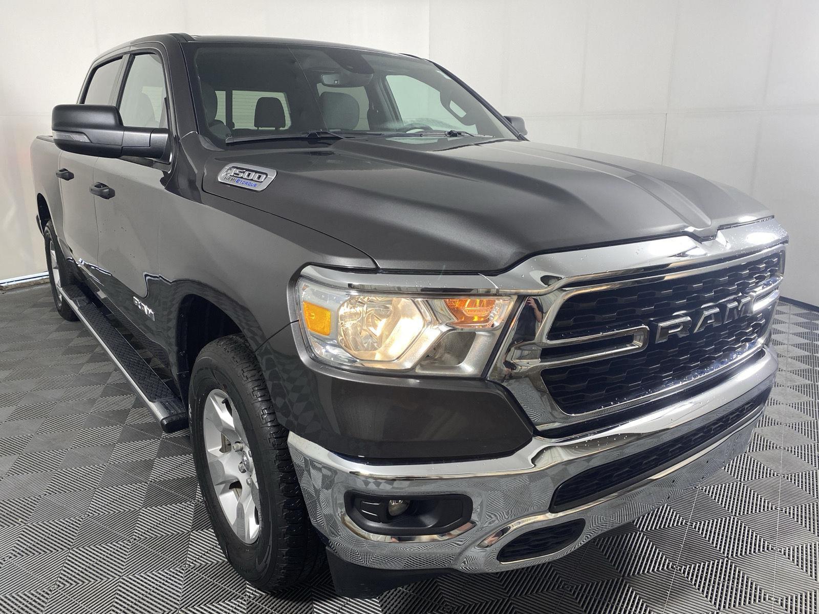 Used 2023 Granite Crystal Metallic Clearcoat Ram Big Horn image 18
