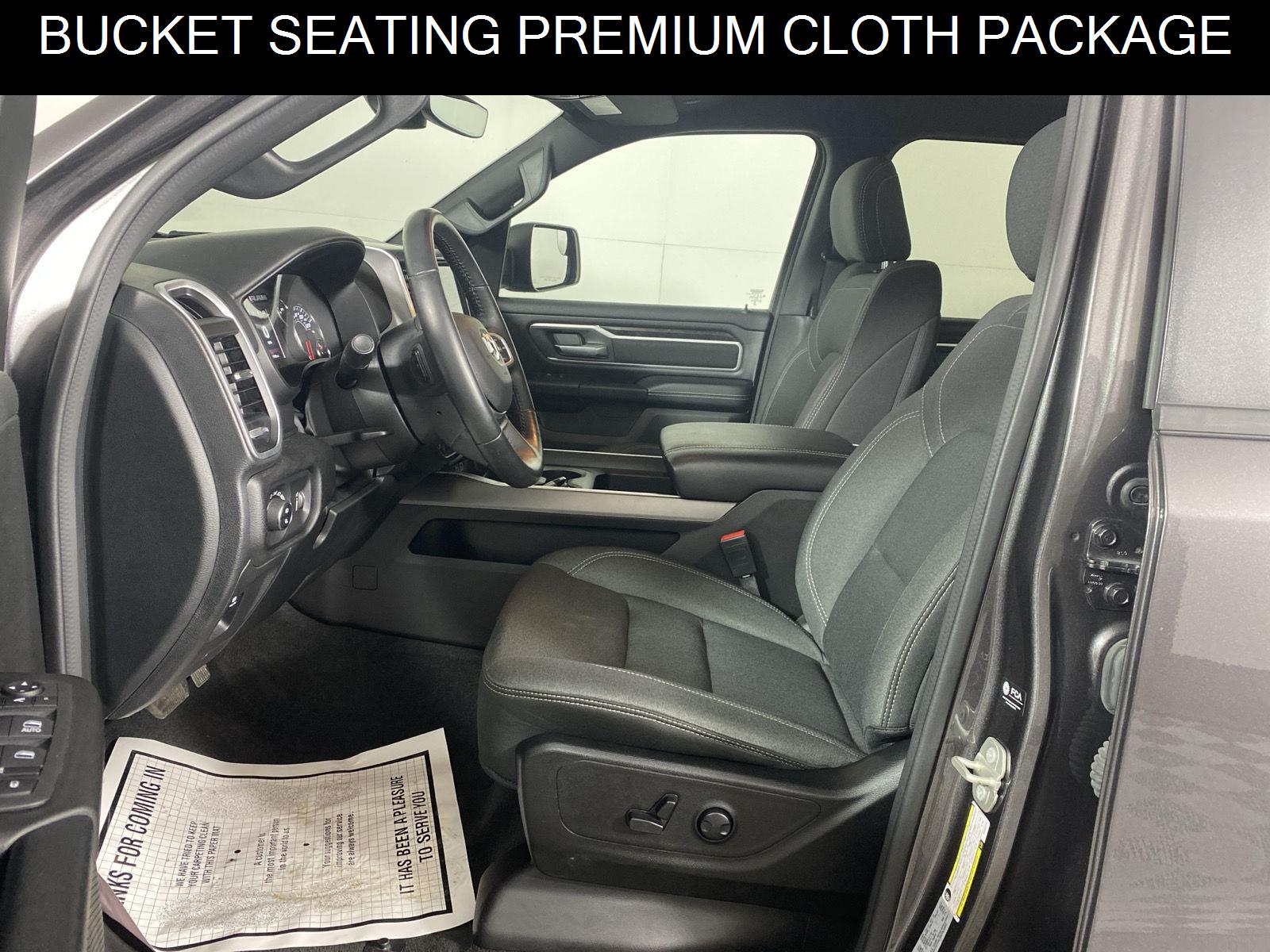 Used 2023 Granite Crystal Metallic Clearcoat Ram Big Horn image 9