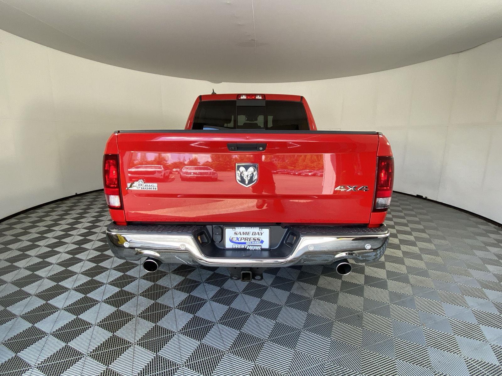 Used 2017 Flame Red Clearcoat Ram Big Horn image 16
