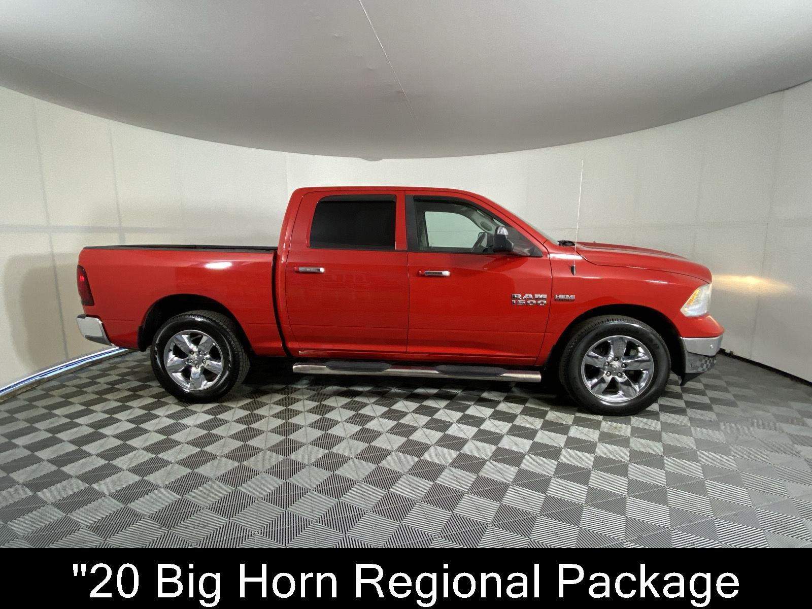 Used 2017 Flame Red Clearcoat Ram Big Horn image 4