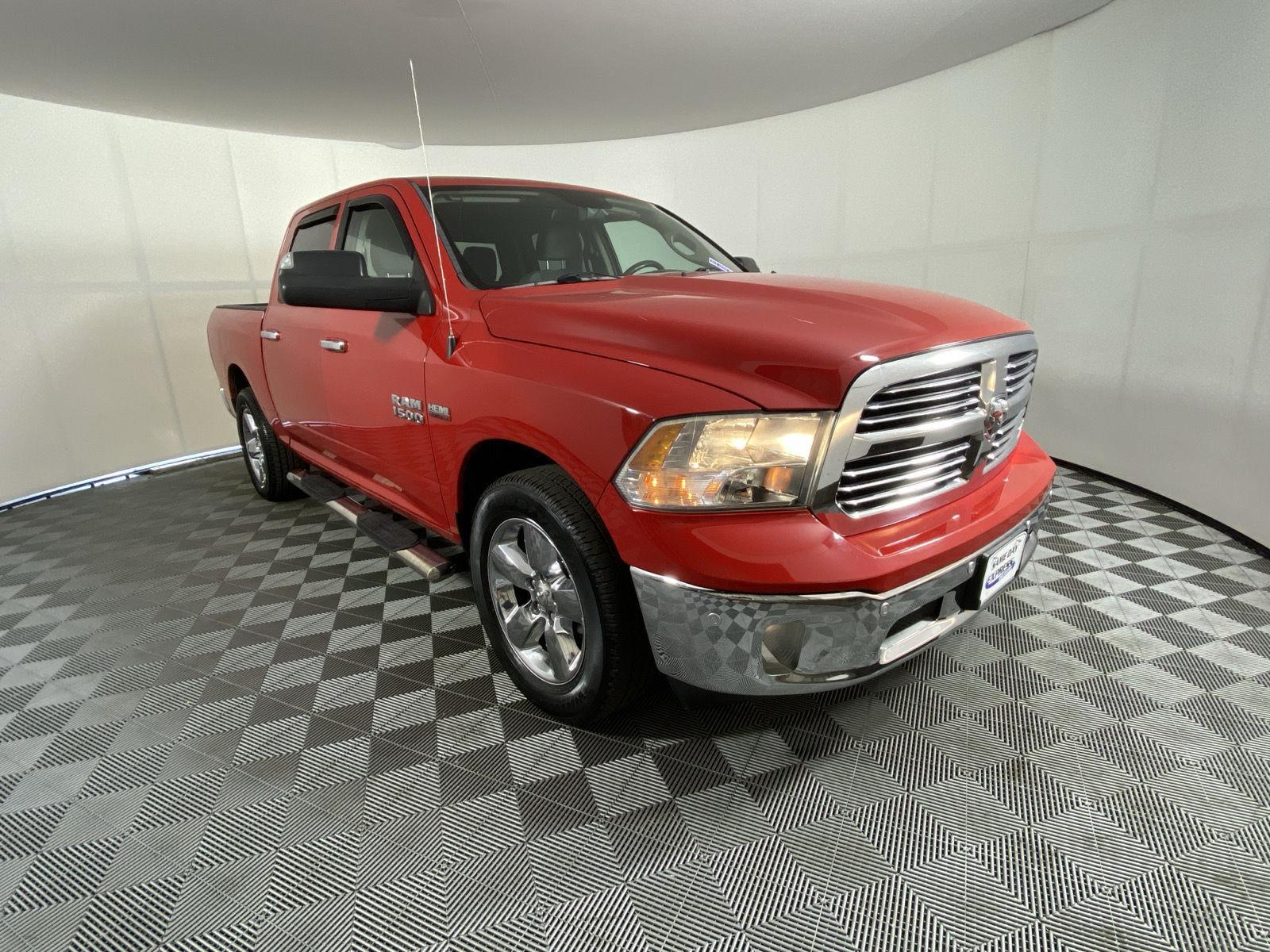 Used 2017 Flame Red Clearcoat Ram Big Horn image 18