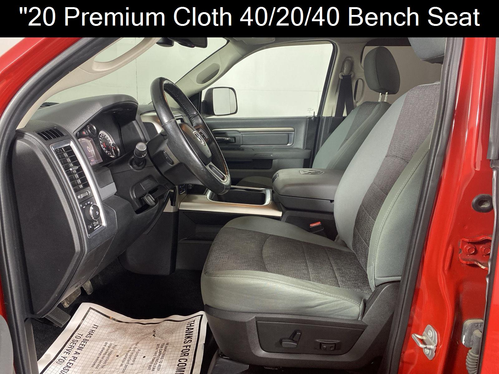 Used 2017 Flame Red Clearcoat Ram Big Horn image 9