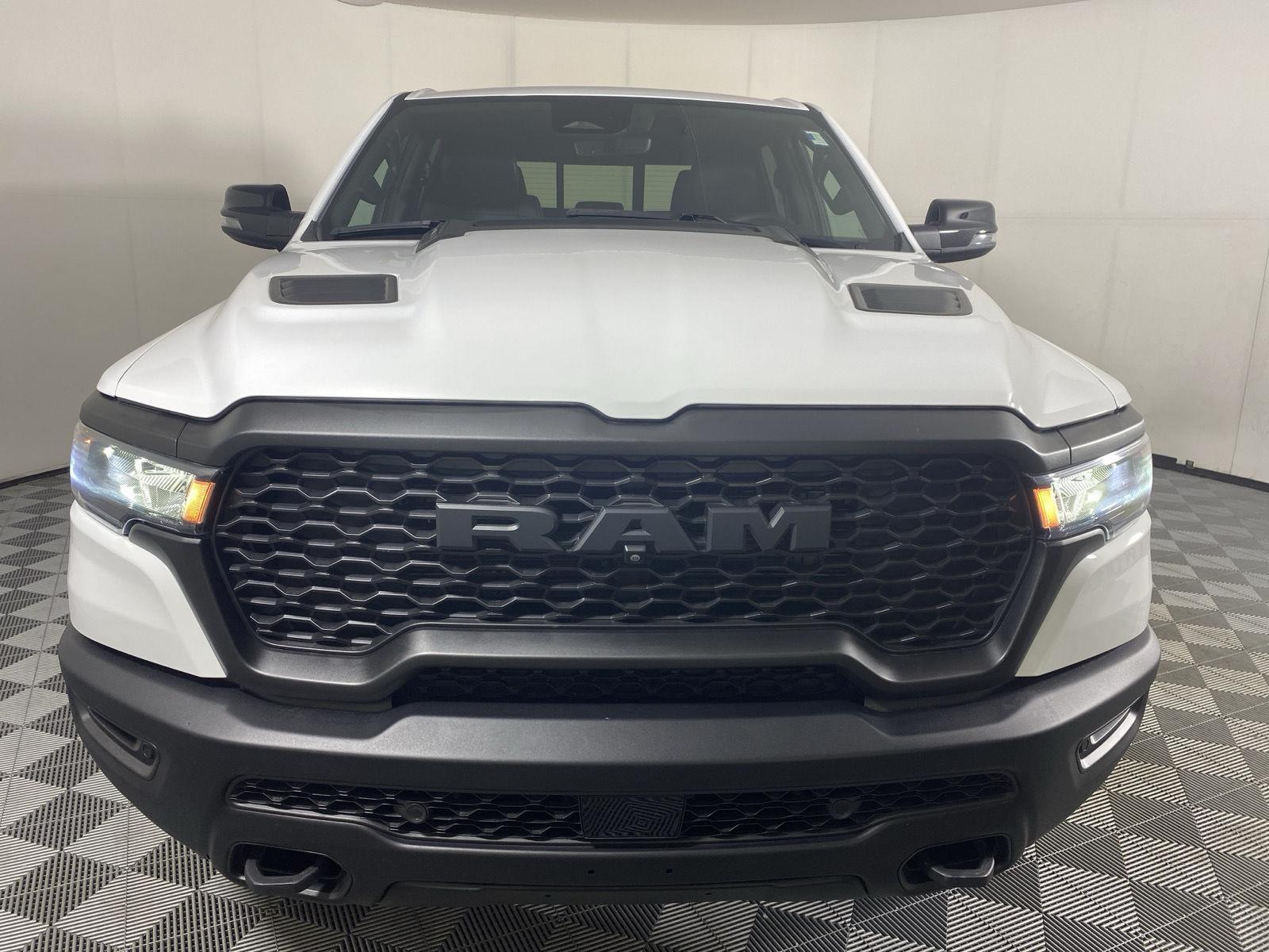 Used 2025 Bright White Clearcoat Ram Rebel image 9